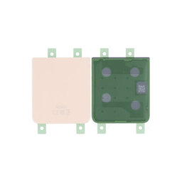 Samsung Galaxy Z Flip 4 F721B - Akkumulátor Fedőlap B/G (Pink Gold) - GH82-29654C, GH82-29298C Genuine Service Pack