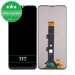 Motorola Moto E20 XT2155-3 - LCD Kijelző + Érintőüveg TFT