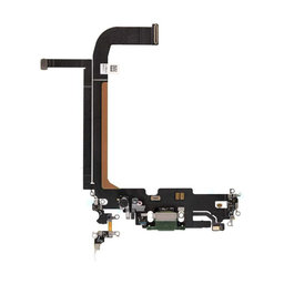 Apple iPhone 13 Pro Max - Töltő Csatlakozó + Flex Kábel (Alpine Green)