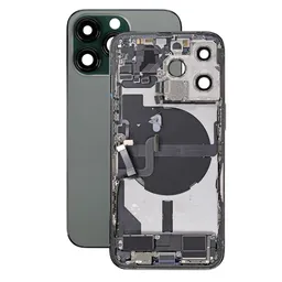 Apple iPhone 13 Pro - Hátsó ház apró alkatrészekkel (Alpine Green)