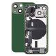 Apple iPhone 13 Mini - Hátsó ház apró alkatrészekkel (Green)