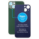 Apple iPhone 13 - Hátsó ház üveg Nagyobb Kamera Nyílással (Green)