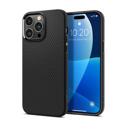 Spigen - Tok Liquid Air - iPhone 14 Pro, fekete