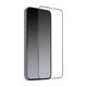 SBS - Edzett üveg Full Cover - iPhone 14 Pro, fekete