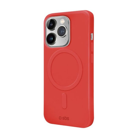 SBS - Tok Smooth Mag és MagSafe - iPhone 14 Pro, piros