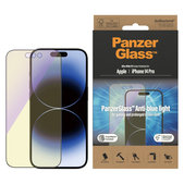 Edzett üveg UWF Anti-Bluelight AB applikátorral iPhone 14 Pro készülékhez, Fekete, PanzerGlass