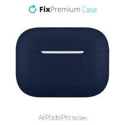 FixPremium - Szilikon Tok - AirPods Pro, kék