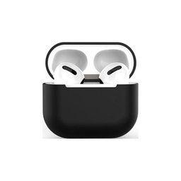 FixPremium - Szilikon Tok - AirPods 3, fekete