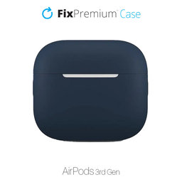 FixPremium - Szilikon Tok - AirPods 3, kék