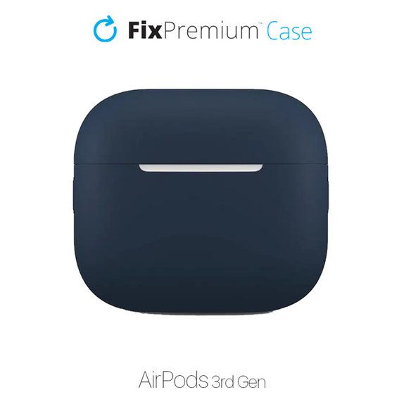 FixPremium - Szilikon Tok - AirPods 3, kék