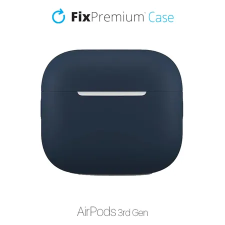 FixPremium - Szilikon Tok - AirPods 3, kék