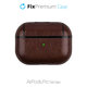 FixPremium - Műbőrből készült tok - AirPods Pro, barna