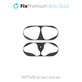 FixPremium - Por Matrica - AirPods 1 és 2, fekete