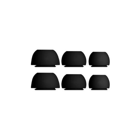 FixPremium - Cserélhető gumiszalagok - AirPods Pro - Set 3db (L, M, S), fekete