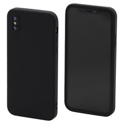FixPremium - Szilikon Tok - iPhone X és XS, fekete