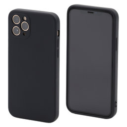 FixPremium - Szilikon Tok - iPhone 11 Pro, fekete