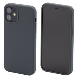 FixPremium - Szilikon Tok - iPhone 12 mini, space grey