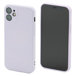 FixPremium - Szilikon Tok - iPhone 12 mini, lila