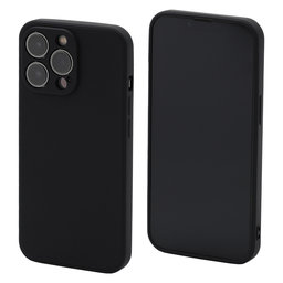 FixPremium - Szilikon Tok - iPhone 13 Pro, fekete