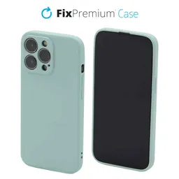 FixPremium - Szilikon Tok - iPhone 13 Pro Max, light cyan