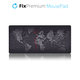 FixPremium - Pad egérhez és billentyűzethez térkép témával, fekete
