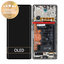 Honor 70 FNE-AN00 - LCD Kijelző + Érintőüveg + Keret (Midnight Black) - 0235ACMF Genuine Service Pack