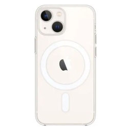 FixPremium - MagSafe Szilikon Tok - iPhone 13 mini, átlátszó