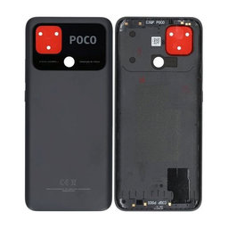 Xiaomi Poco C40 - Akkumulátor Fedőlap (Power Black) - 55050001WL9T Genuine Service Pack
