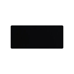 FixPremium - Egérpad, 120x50cm, fekete