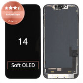 Apple iPhone 14 - LCD Kijelző + Érintőüveg + Keret Refurbished
