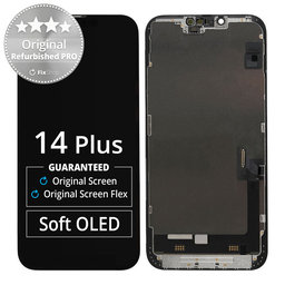 Apple iPhone 14 Plus - LCD Kijelző + Érintőüveg + Keret Original Refurbished PRO