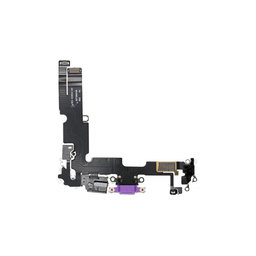 Apple iPhone 14 Plus - Töltő Csatlakozó + Flex Kábel (Purple)