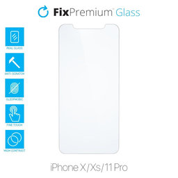 FixPremium Glass - Edzett üveg - iPhone X, XS és 11 Pro