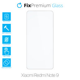 FixPremium Glass - Edzett üveg - Xiaomi Redmi Note 9