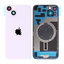 Apple iPhone 14 Plus - Hátsó üveg + Kamera lencse + Fémlemez + Magsafe mágnes (Purple)