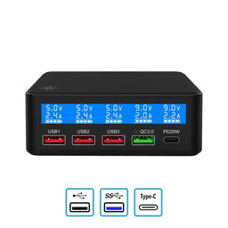 FixPremium - USB Charging Station with USB 3.0 & USB-C