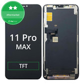 Kijelző In-Cell HD+ iPhone 11 Pro Max, Érintőüveg kerettel