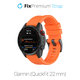 FixPremium - Szilikon szíj Garminhoz (QuickFit 22mm), narancssárga