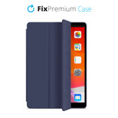 FixPremium - Zárható szilikon tok iPadhez 10.2 (7th, 8th, 9th Gen), kék