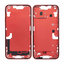 Apple iPhone 14 Plus - Középső Keret (Red)