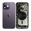 Apple iPhone 14 Pro Max - Hátsó Ház Apró Alkatrészekkel (Deep Purple)
