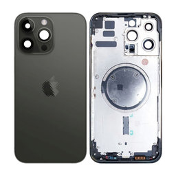 Apple iPhone 14 Pro Max - Hátsó Ház (Space Black)