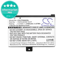 PocketBook Pro 602, 603, 612, 902, 903, 912, 920, 920.W - Akkumulátor 1ICP4/40/60 1S1P 1100mAh HQ