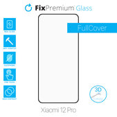 FixPremium FullCover Glass - 3D Edzett üveg - Xiaomi 12 Pro
