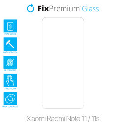 FixPremium Glass - Edzett üveg - Xiaomi Redmi Note 11 és 11S