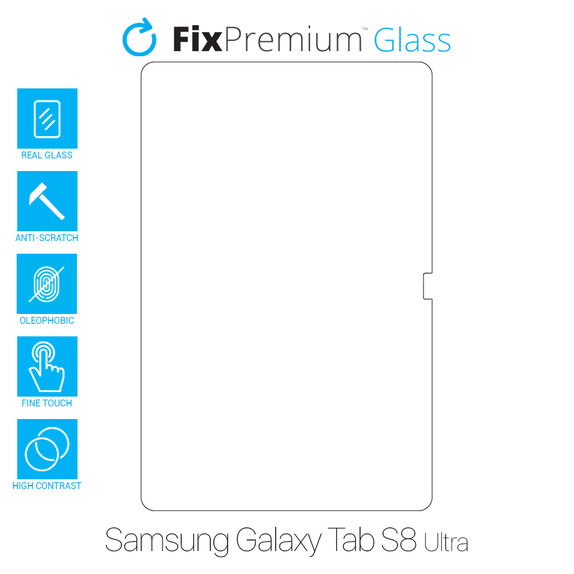 FixPremium Glass - Edzett üveg - Samsung Galaxy Tab S8 Ultra