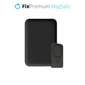 FixPremium - MagSafe PowerBank 5000mAh, fekete