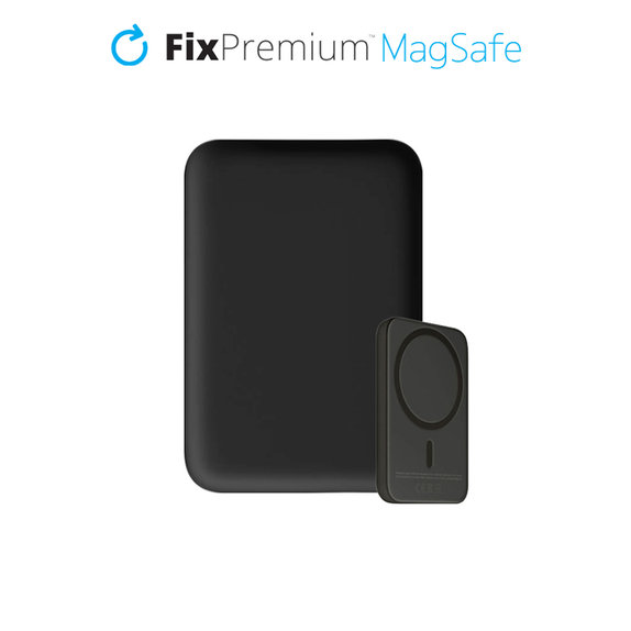FixPremium - MagSafe PowerBank 5000mAh, fekete