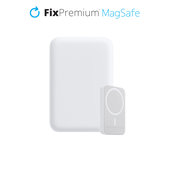 FixPremium - MagSafe PowerBank 5000mAh, fehér