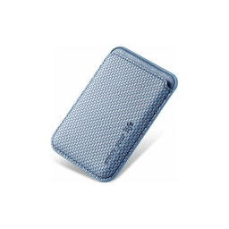 FixPremium - MagSafe Carbon pénztárca, kék